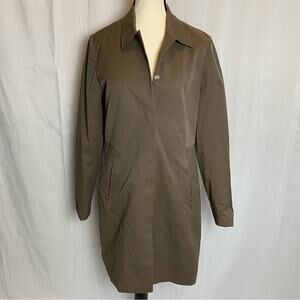 Halogen Light Trench Coat Size Medium Women's